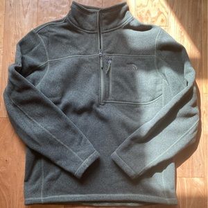 The North Face thick 1/4 zip